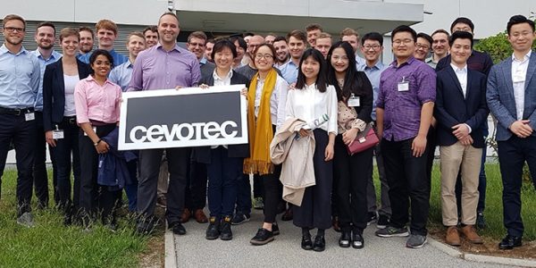 Students of TU Dresden visit Cevotec