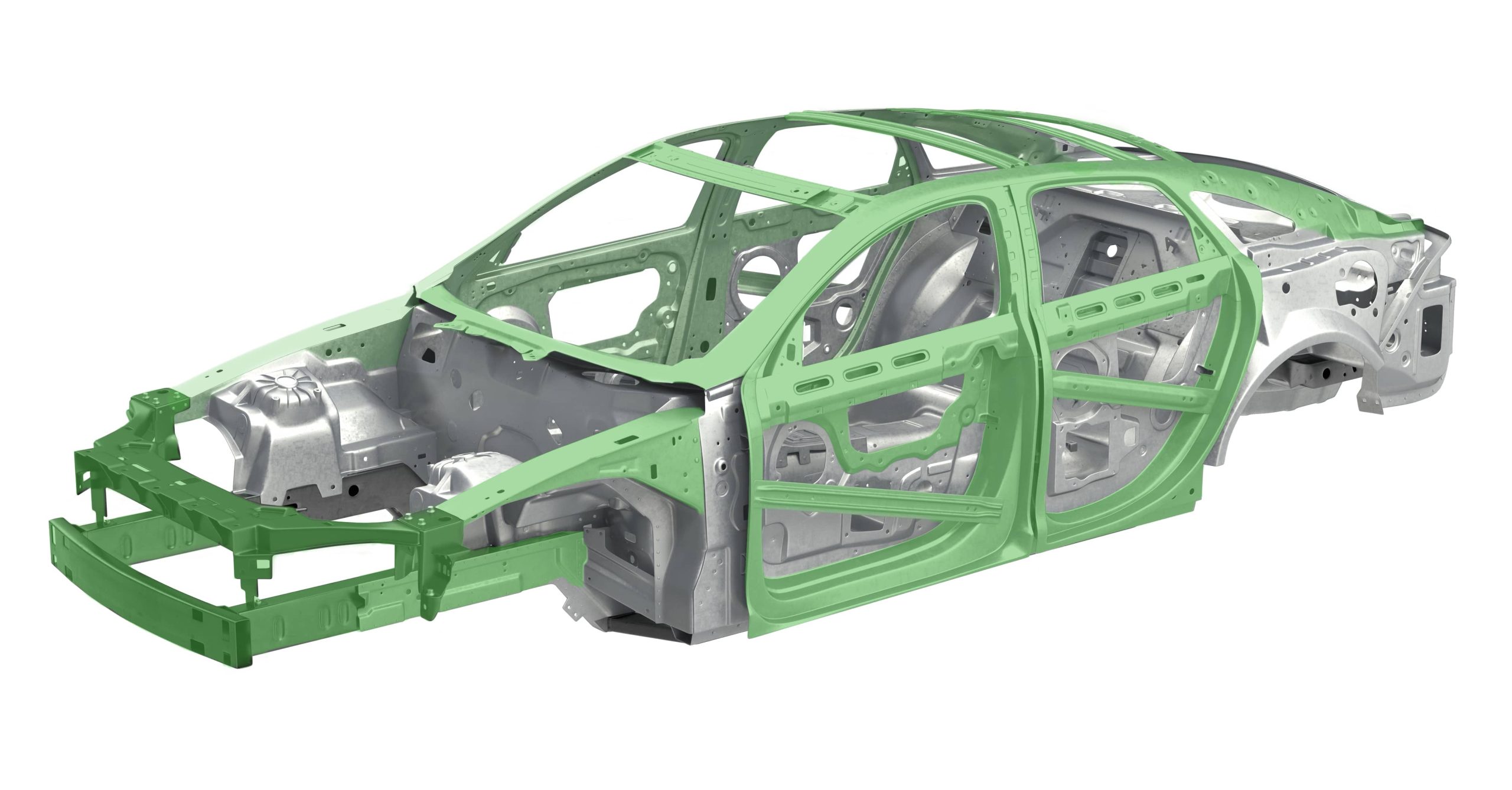 Light-weighting the automotive way: tailored fiber reinforcements on metal