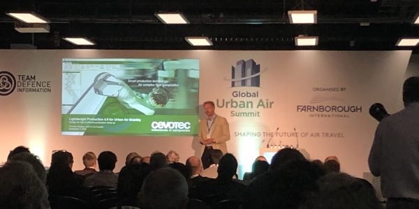 Great interest in Fiber Patch Placement at Global Urban Air Summit