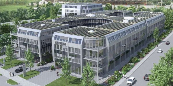 New headquarters at Hatrium, Unterhaching