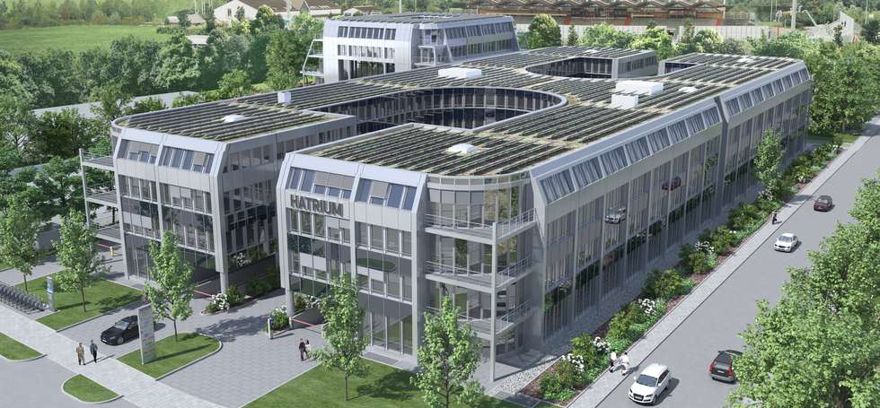 New headquarters at Hatrium, Unterhaching