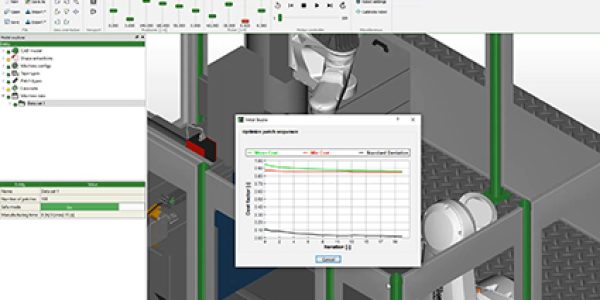 Patch order sequence optimization improves lay-up time by up to 43%