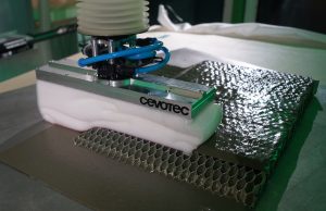 cevoGripper patching composite sandwich panel