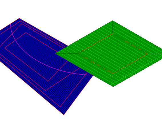 New ARTIST STUDIO algorithm for the creation of near-parallel curves on a CAD surface