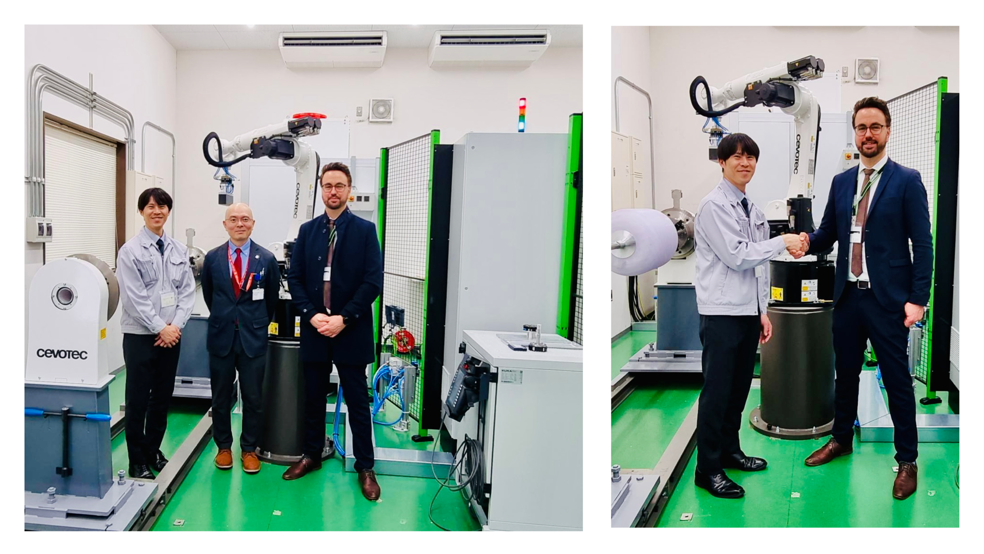 Cevotec’s SAMBA Pro PV System at National Composite Center, Nagoya University in Nagoya